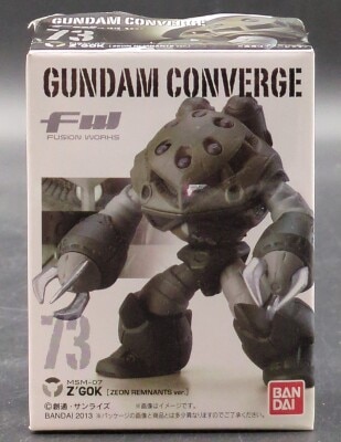 BANDAI Fusion Works (FW) Gundam Converge 12 Z'Gok Zeon Remnant Army ver. 73