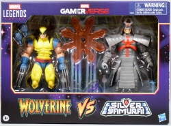 HASBRO MARVEL LEGENDS SERIES WOLVERINE VS SILVER SAMURAI G0624
