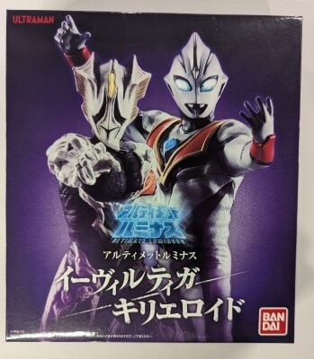 Bandai Ultimate Luminous Ultraman Ultraman Tiga Evil Tiga/Kyrieroid