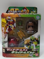 Bandai Arms Change series Kamen Rider Gaim Mango Arms and Kiwi Arms set 06