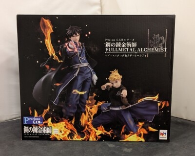 Megahouse Precious GEM Roy Mustang and Riza Hawkeye Set 画像 1