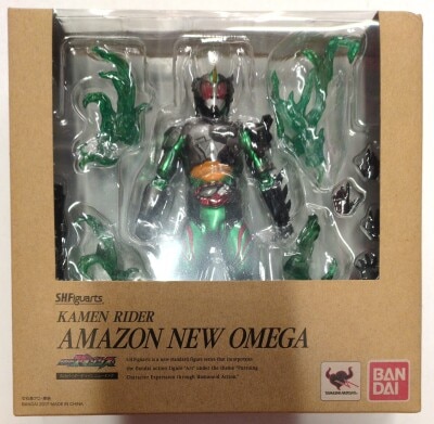 Bandai SH Figuarts Kamen Rider Amazons Kamen Rider Amazon New Omega [Bonus] gambar 1