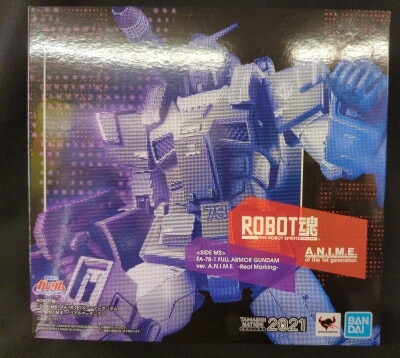 Bandai Spirits - The Robot Spirits<side ms=""> Tamashi Nation 2021 Mobile Suit Gundam MSV FA-78-1 Gundam Full Armor Type ver. ANIME ~Real Marking~ SP </side>