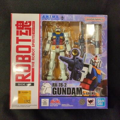 BANDAI SPIRITS ROBOT Spirits<sidems> Bandai Namco RX-78-2 Gundam ver. ANIME ※Copyright small 192 </sidems>