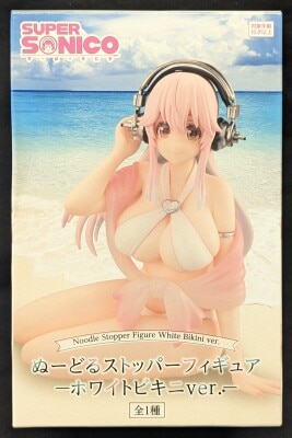 FuRyu Noodle Stopper Figure Super Sonico White Bikini Ver. All 1 type 图片 1