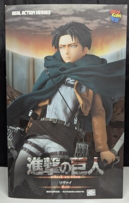 MediCom Toy REAL ACTION HEROES Attack on Titan Levi First edition Press Limited Edition RAH662 รูปภาพ 1