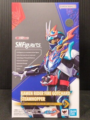 Bandai Spirits SHFiguarts Kamen Rider Gotchard Kamen Rider Fire Gotchard Steam Hopper gambar 1