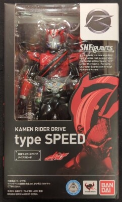 Bandai SH Figuarts Kamen Rider Drive Kamen Rider Drive Type Speed gambar 1