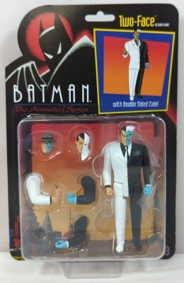 MEZCO TOYS 5POINTS BATMAN The Animated Series Teo-Face gambar 1