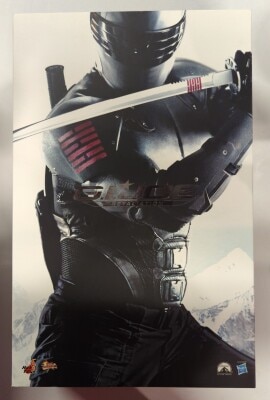 HOTTOYS MOVIE MASTERPIECE SNAKE EYES MMS192