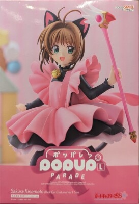 Good Smile Company POP UP PARADE Sakura Kinomoto Kuroneko-style Costume Ver. L size PVC hình ảnh 1