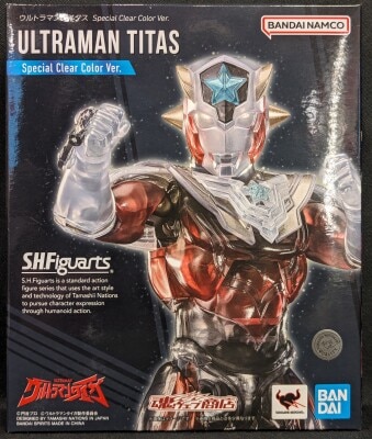 BANDAI NAMCO SHFiguarts Ultraman Taiga Ultraman Titas Special Clear Color Ver. image 1