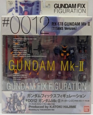 Bandai GFF Mobile Suit Zeta Gundam RX-178 Gundam Mk-II Titans 03 #0012