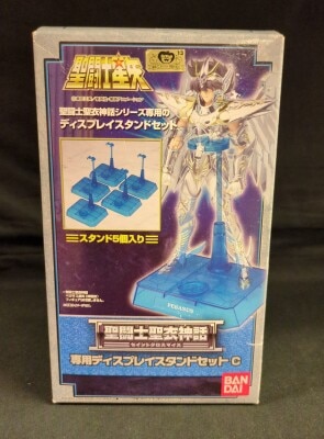 Bandai Saint Cloth Masami Kurumada For display stand set use - C- Clear Blue ( Tamashii Web Limited Edition)