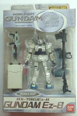 Bandai Mobile Suit (MS) in Action!! /MIA Mobile Suit Gundam The 08th MS Team RX-79G Ez-8 Gundam Ez-8 画像 1