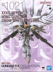 BANDAI SPIRITS GUNDAM FIX FIGURATION METAL COMPOSITE Wing Gundam Snow White Prelude (resale version) #1021