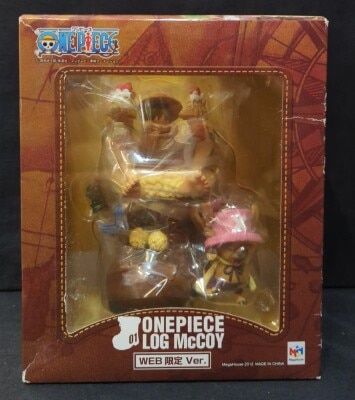 MegaHouse LOG McCOY One Piece Log McCoy 01 Web Limited Ver. (Luffy in Brown Boots) PVC