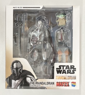 Medicom Toy MAFEX MANDALORIAN CHROME VER 256 画像 1