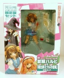 Max FACTORY 1/8 Scale The Melancholy of Haruhi Suzumiya Summer Uniform Haruhi and "Adventures of Mikuru Asahina" Expansion set Bild 1