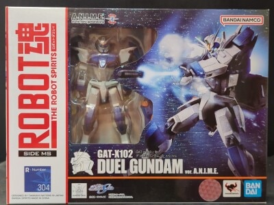 Bandai Spirits - The Robot Spirits<side ms=""> Mobile Suit Gundam SEED GAT-X102 Duel Gundam ver. ANIME 304 </side> image 1