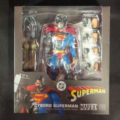 Medicom Toy MAFEX CYBORG SUPERMAN (RETURN OF SUPERMAN) 164