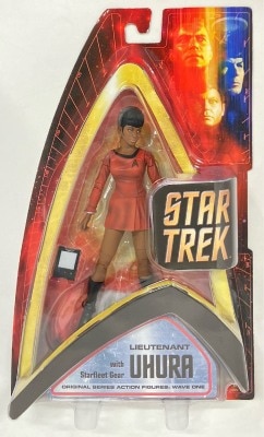 ART ASYLUM WAVE ONE / ACTION FIGURES LIEUTENANT UHURA