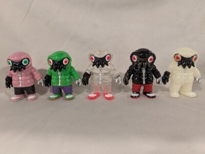 MEDICOMTOY Prestige VAG series 37 GYAROMI Cthulhuoid Complete 5 Piece Set