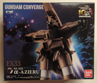 BANDAI FW GUNDAM CONVERGE Mobile Suit Gundam: Char's Counterattack Alpha Azier EX33 imagen 1