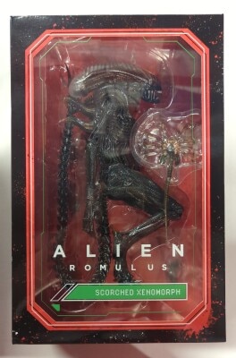 NECA ULTIMATE 7 INCH ACTION FIGURE SCORCHED XENOMORPH