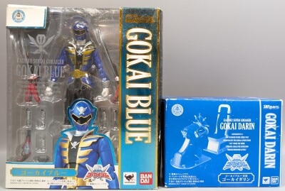 Bandai SH Figuarts Kaizoku Sentai Gokaiger Gokai Blue with Darin