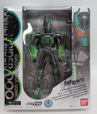 Bandai SH Figuarts Kamen Rider OOO (O's) Kamen Rider OOO (O's) Gatakiriba Combo รูปภาพ 1