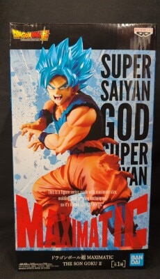 BANDAI SPIRITS MAXIMATIC THE SON GOKU II Super Saiyan God Super Saiyan Son Goku