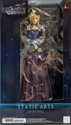 Square Enix Static Arts Cloud Strife -Dress Ver.- gambar 1