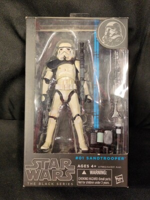 HASBRO THE BLACK SANDTROOPER 01