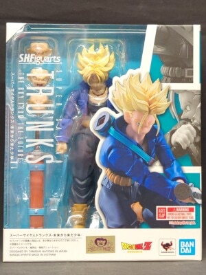 BANDAI SPIRITS SHFiguarts Dragon Ball Z Super Saiyan Trunks -The Mirai Kara Kita Shonen-
