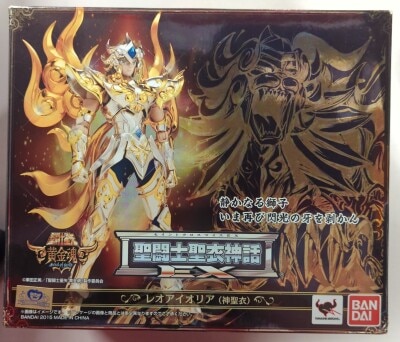 BANDAI Saint Seiya Myth Cloth EX Masami Kurumada Leo aiolia (God Cloth/With First Edition Bonus Item included