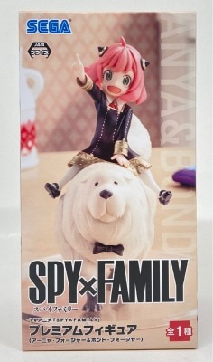 Sega Premium Figure Anya Forger and Bond Forger