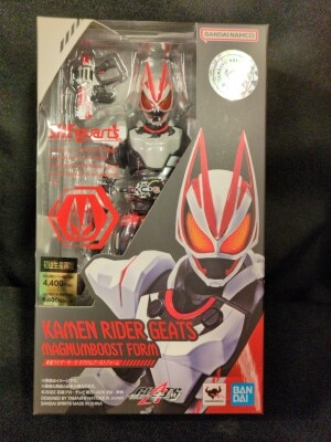 BANDAI SPIRITS SHFiguarts Kamen Rider Geats Kamen Rider Geats Magnum Boost form First edition Limited production