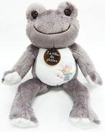 ぬいぐるみ ラヴィラドピクルス9(グレー) ビーンドール 「pickles the frog-かえるのピクルス-」 La villa de pickles限定
