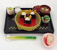 食玩 トレーディングフィギュア 愛情おむすびセット 「ミニコレ 和うさぎの甘味屋さん」