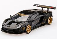 ミニカー 1/64 LB★WORKS ランボルギーニ アヴェンタドール 左ハンドル(ブラック) 「MINI GTシリーズ」 [MGT00058-L]