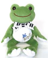 ぬいぐるみ ピクルス(グリーン) ミュージックシリーズ ビーンドール 「pickles the frog-かえるのピクルス-」