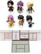 トレーディングフィギュア 全6種セット+BOX購入特典 「ねんどろいどぷち 刀剣乱舞-ONLINE- 部隊一」 GOODSMILE ONLINE SHOP BOX予約特典