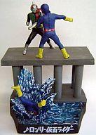 食玩 トレーディングフィギュア 【シークレット1】♪ロンリー仮面ライダー 「仮面ライダー ライダーアクション バトルセレクション 名鑑シリーズ 」
