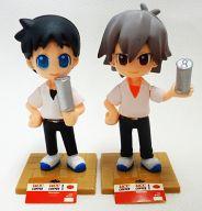 トレーディングフィギュア 碇シンジ＆渚カヲル(制服) 「ヱヴァンゲリヲン新劇場版：破」 ぷちえう ぁ 特製フィギュア 2体セット えう ぁぐらし UCCキャンペーン当選品