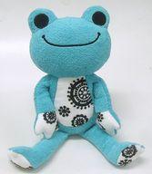 ぬいぐるみ ピクルス(ナイトエメラルド) kinpro×ピクルス ナイト＆デイシリーズ ビーンドール 「pickles the frog-かえるのピクルス-」