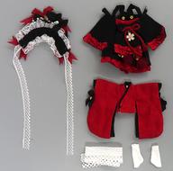 ドールアクセサリー 1/12用 さくらんぼムース(紅) 大正シリーズ 衣装セット