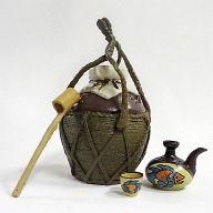 トレーディングフィギュア 泡盛とカラカラ 「フィギュア版 沖縄物産展」 2004年 サッポロビール コンビニ限定キャンペーン品