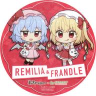 コースター レミリア＆フランドール・スカーレット 限定コースター 「東方Project×よみうりランド 博麗神社 夏祭り2024 in よみうりランド」 フードコラボ購入特典