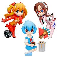 トレーディングフィギュア エヴァンゲリオン ぷちえう”ぁ R-style 2 アスカ・レイ・マリ3体セット